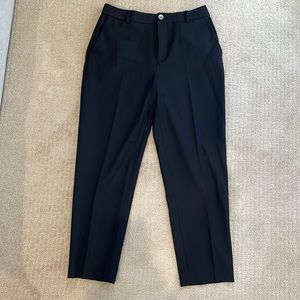 Club Monaco Black Ankle Trousers (size 4)